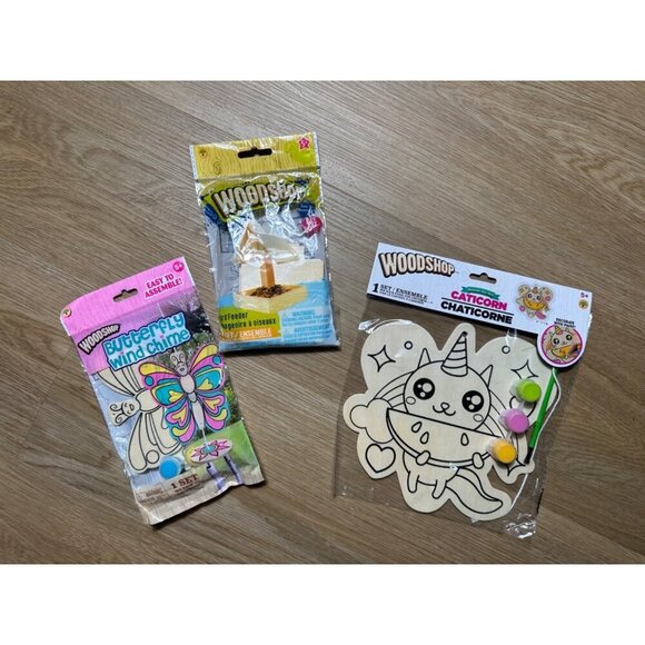Woodshop Activity Kit Bundle - 3 Kids with paint - Picture 1 of 6